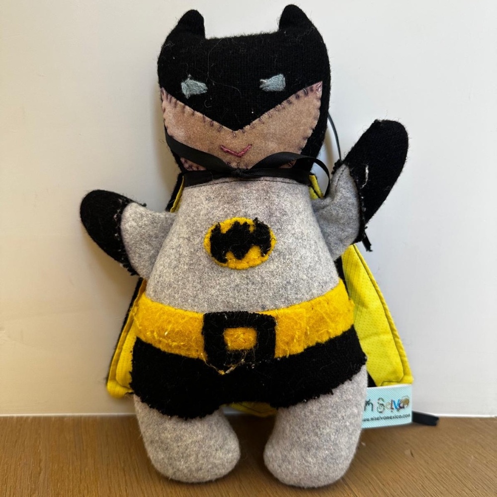 plush wool Batman